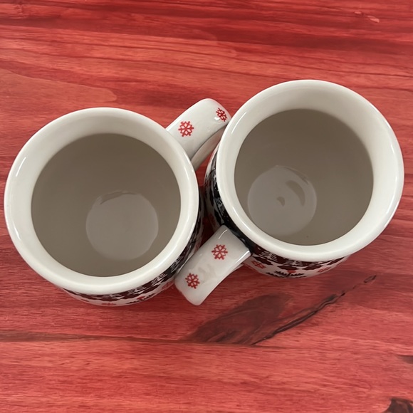 Boleslawiec Set of 2 Polish Handmade Pottery Mug - Picture 4 of 5